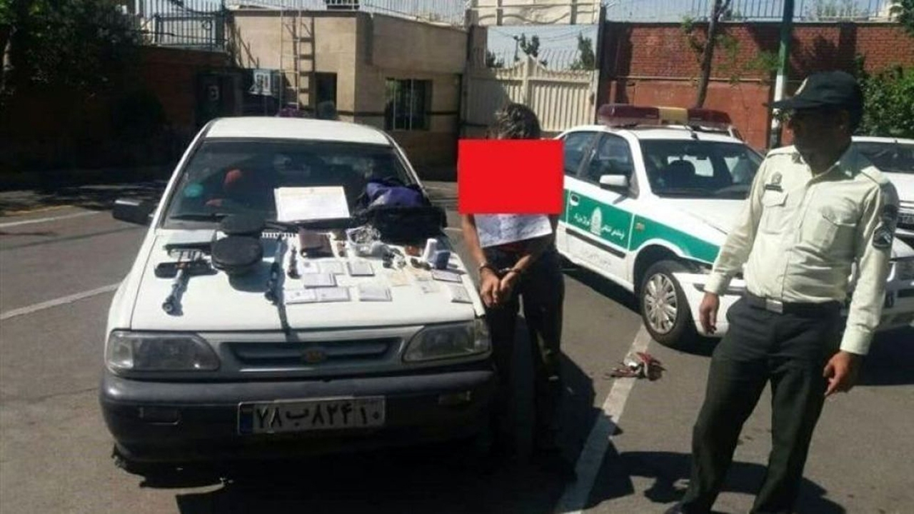 دستگیری ۵۷ سارق حرفه‌ای خودرو توسط پلیس تهران بزرگ