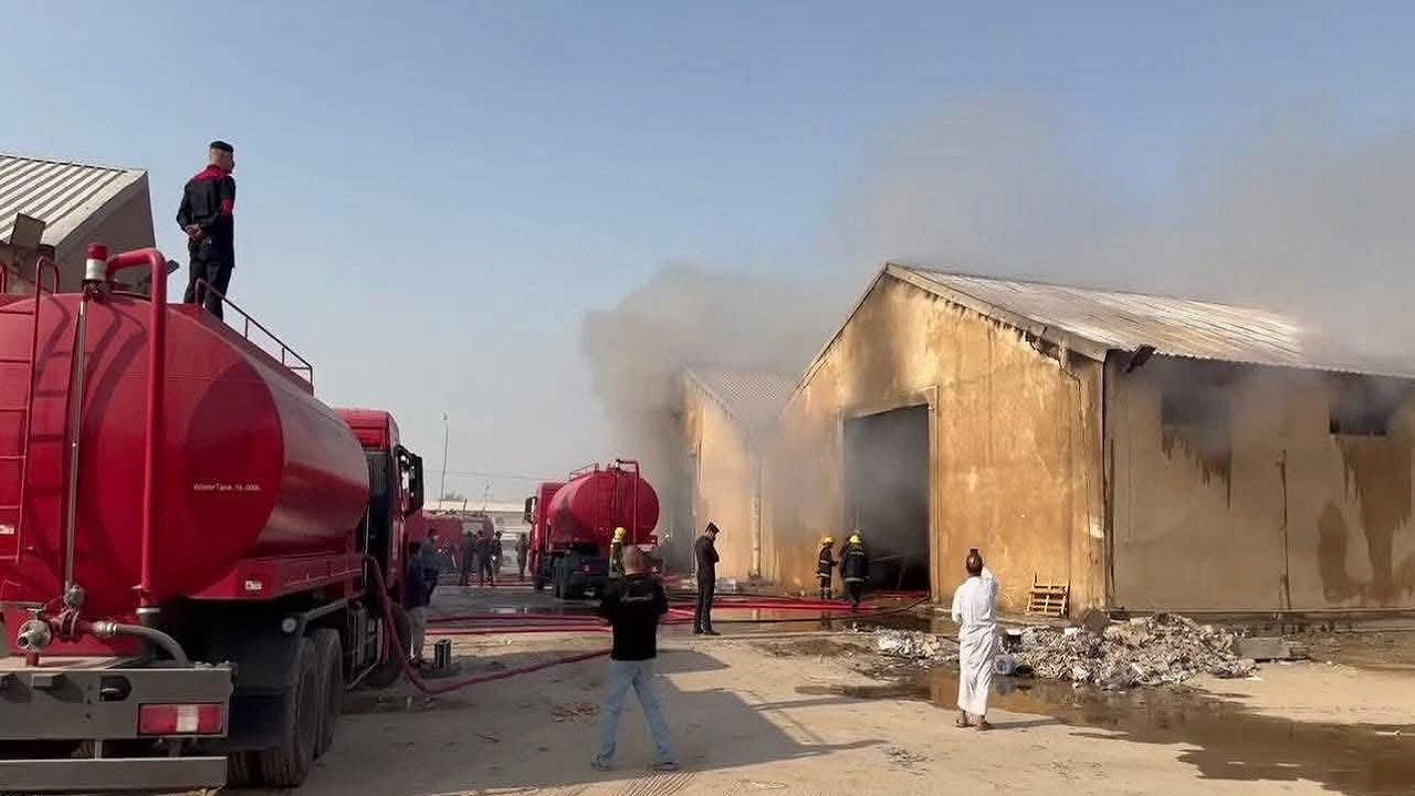 آتشسوزی در انبار مجاور محل نگهداری صندوقهای رأی در نجف