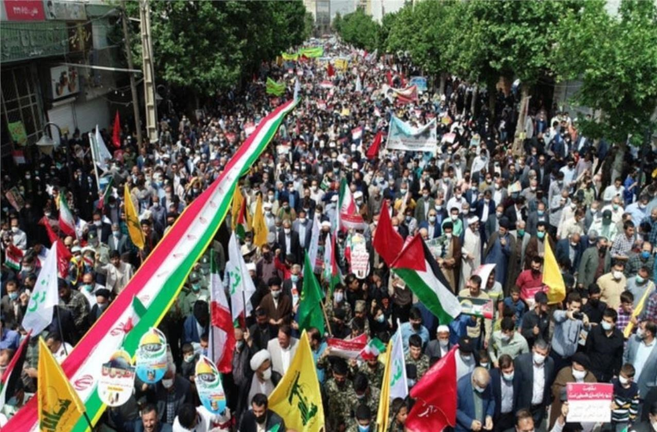 مسیرهای هشتگانه راهپیمایی روز جهانی قدس در تبریز اعلام شد