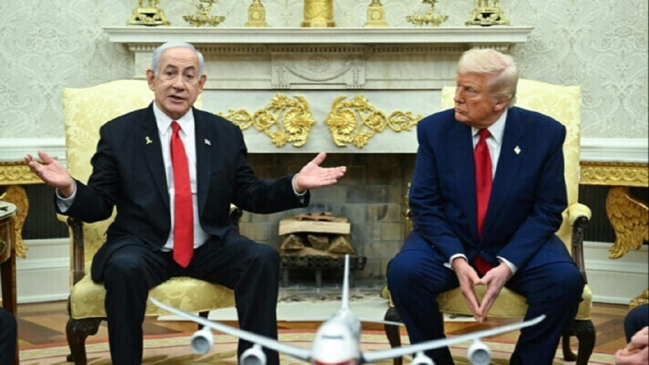 نتانیاهو کلید جنگ و صلح را به آمریکا میبرد