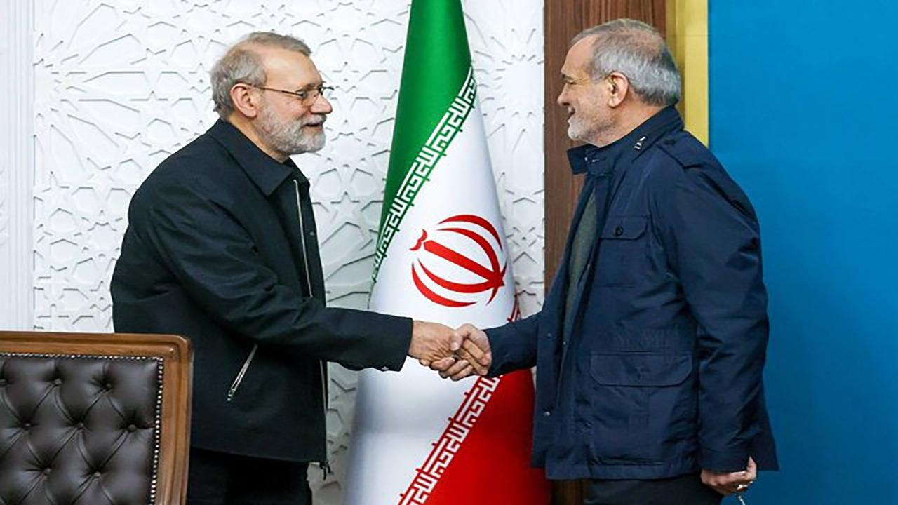 حضور علی لاریجانی در جلسه شورای عالی هماهنگی اقتصادی