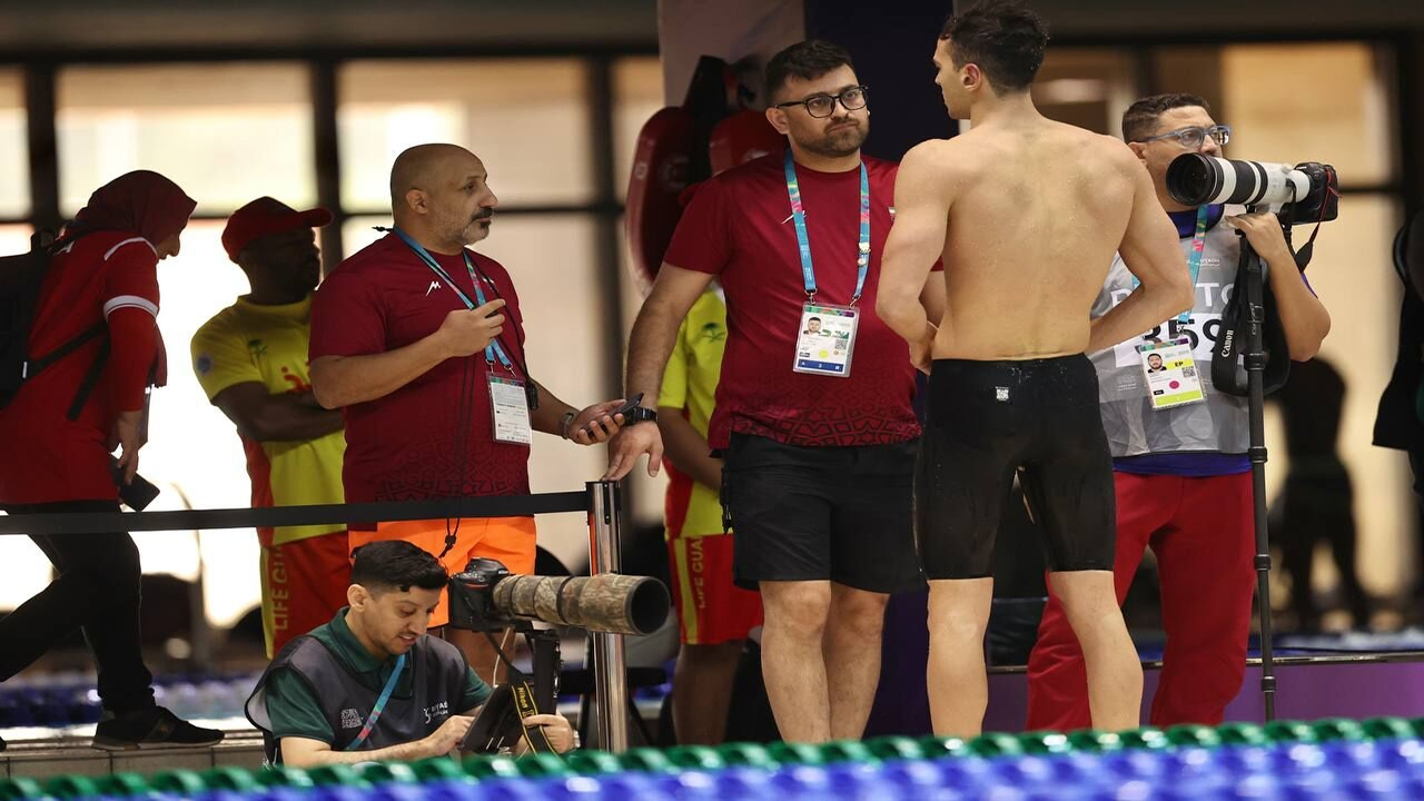 حضرتی: قاسمی از فینال ۲۰۰ متر پروانه انصراف داد