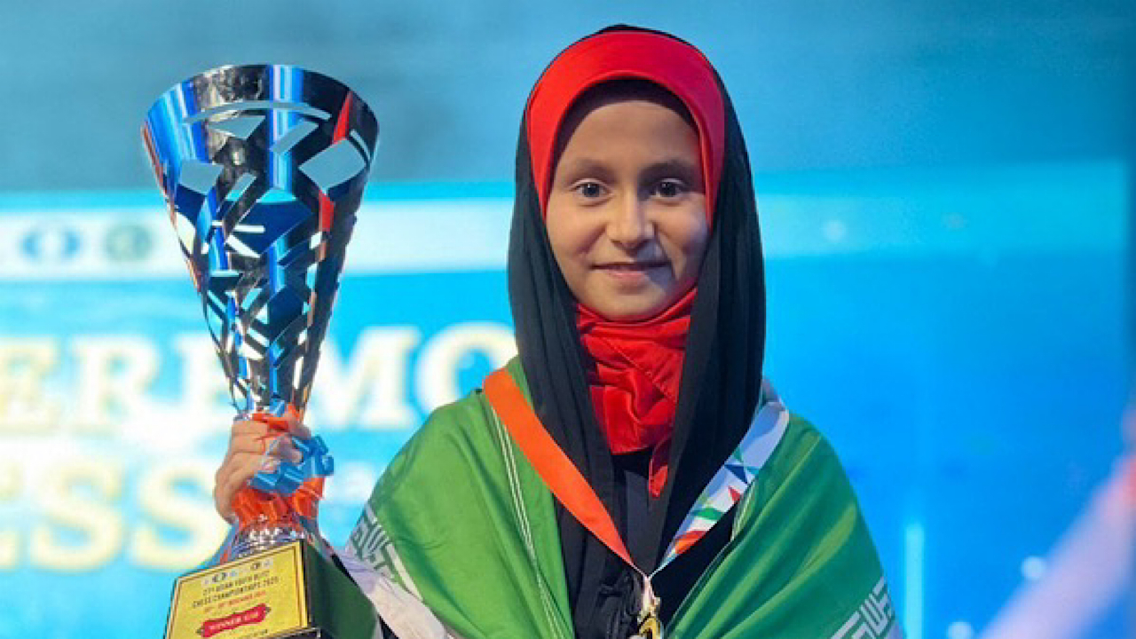 درخشش دختر شطرنجباز ایران در آسیا