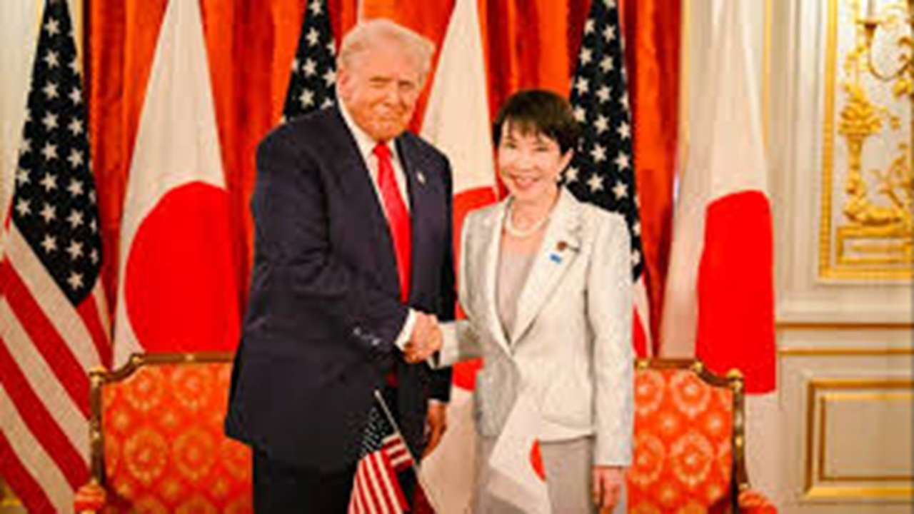 اشتباه ترامپ، نخست‌وزیر ژاپن را هم سرگردان‌ کرد + فیلم