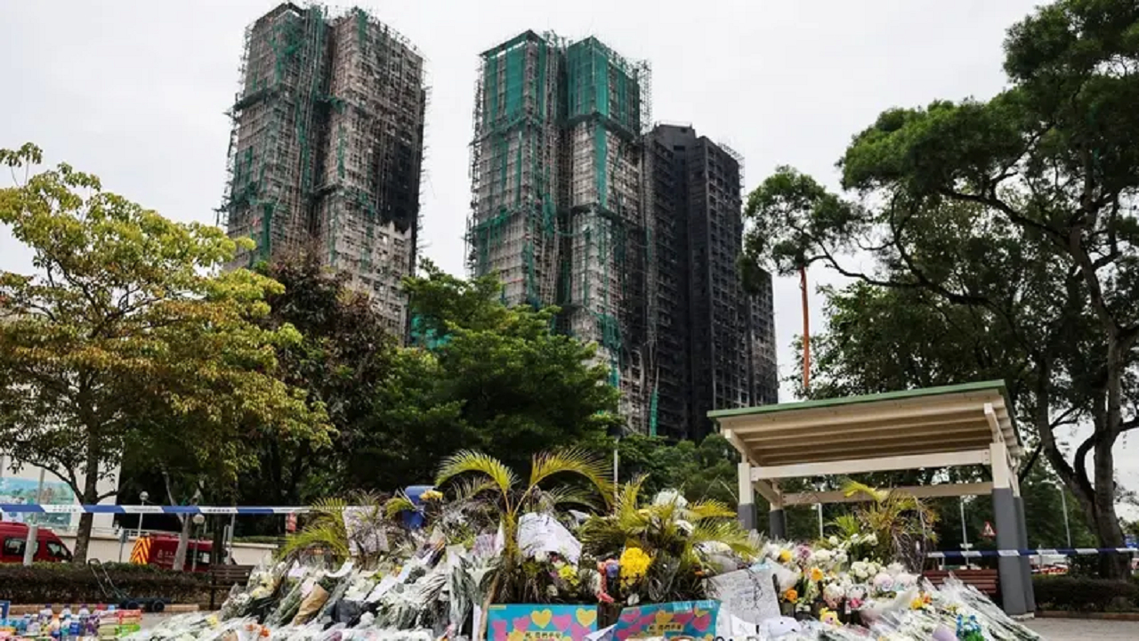 ادامه خشم عمومی از آتش‌سوزی مرگبار هنگ‌کنگ و هشدار پکن به اخلالگران