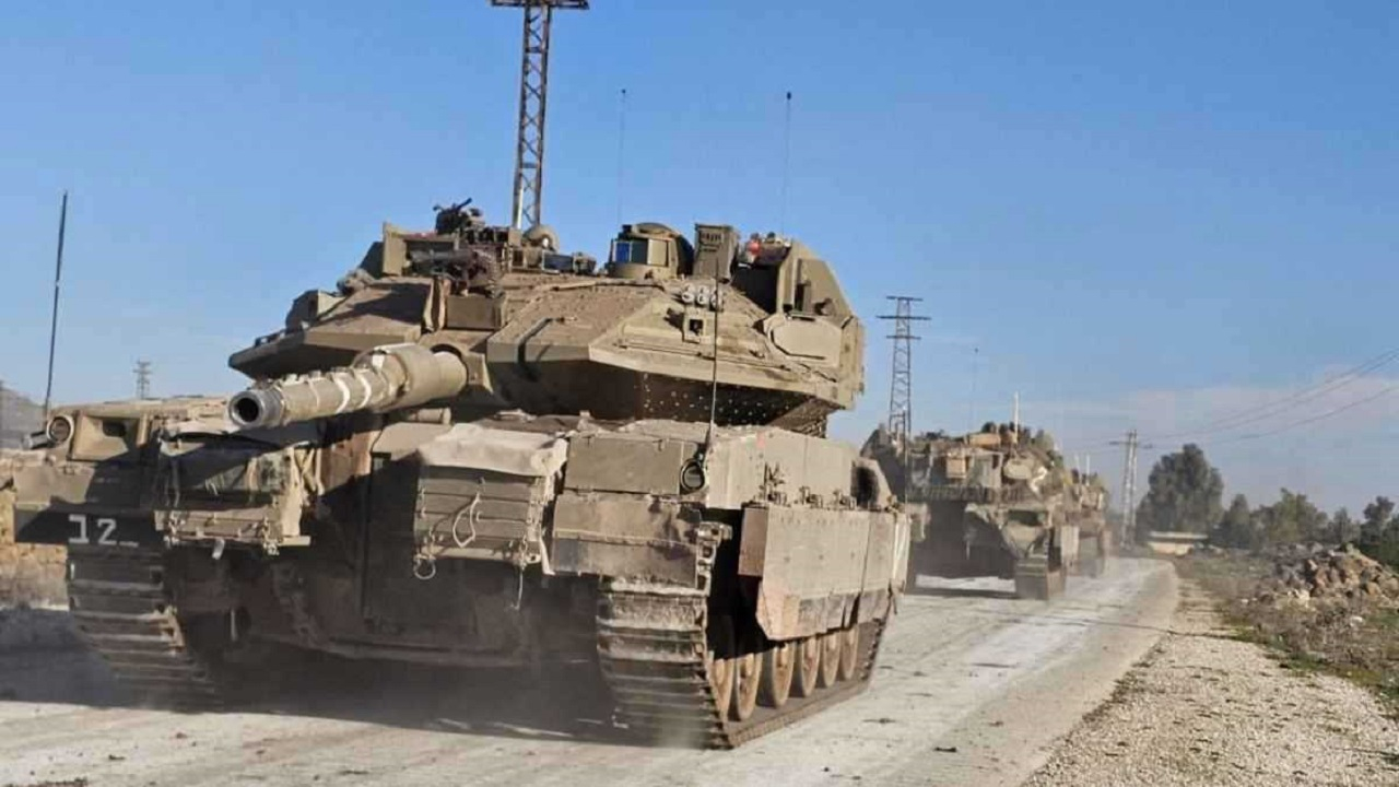 نفوذ زرهی ارتش اسرائیل به جنوب سوریه