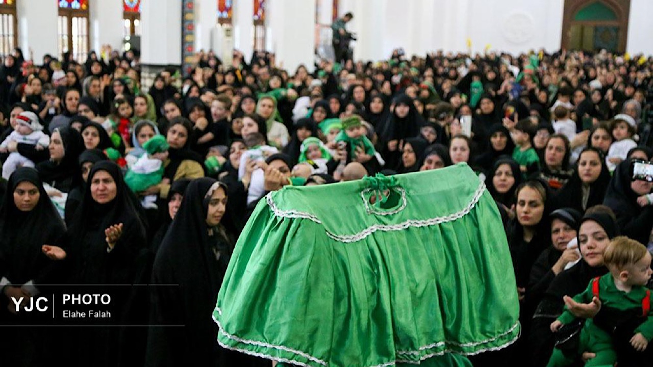 همایش شیرخوارگان حسینی در تهران/ «ایران حسین تا ابد پیروز است»