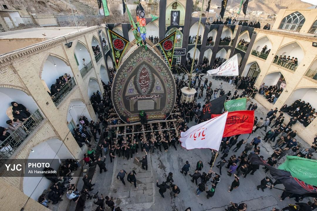 عزاداری شهادت حضرت امیرالمومنین علی (ع) در شهر تفت یزد