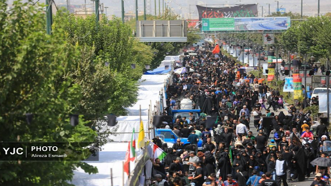 تهران میزبان میلیون‌ها دلداده در مراسم جاماندگان اربعین حسینی