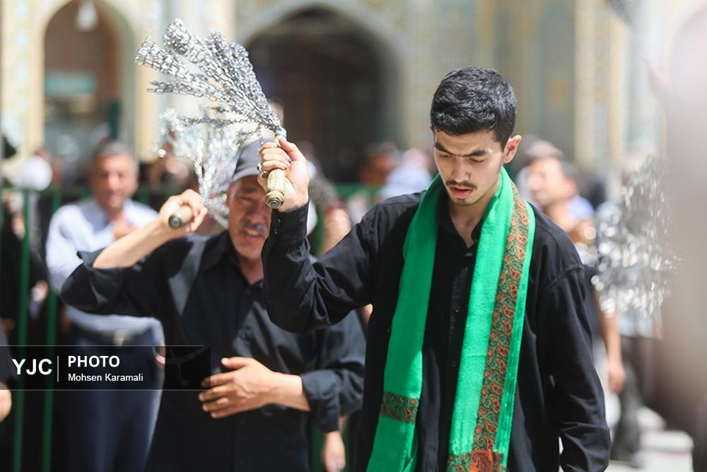 دستههای عزاداری شهادت امام حسن عسکری (ع) در قم
