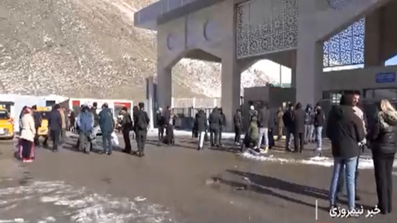 شرایط عادی تردد در مرز ایران و ترکیه + فیلم