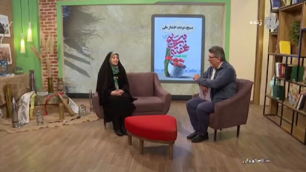 وقتی فرمایشات رهبر انقلاب برای بانوی بسیجی چراغ راه شد + فیلم