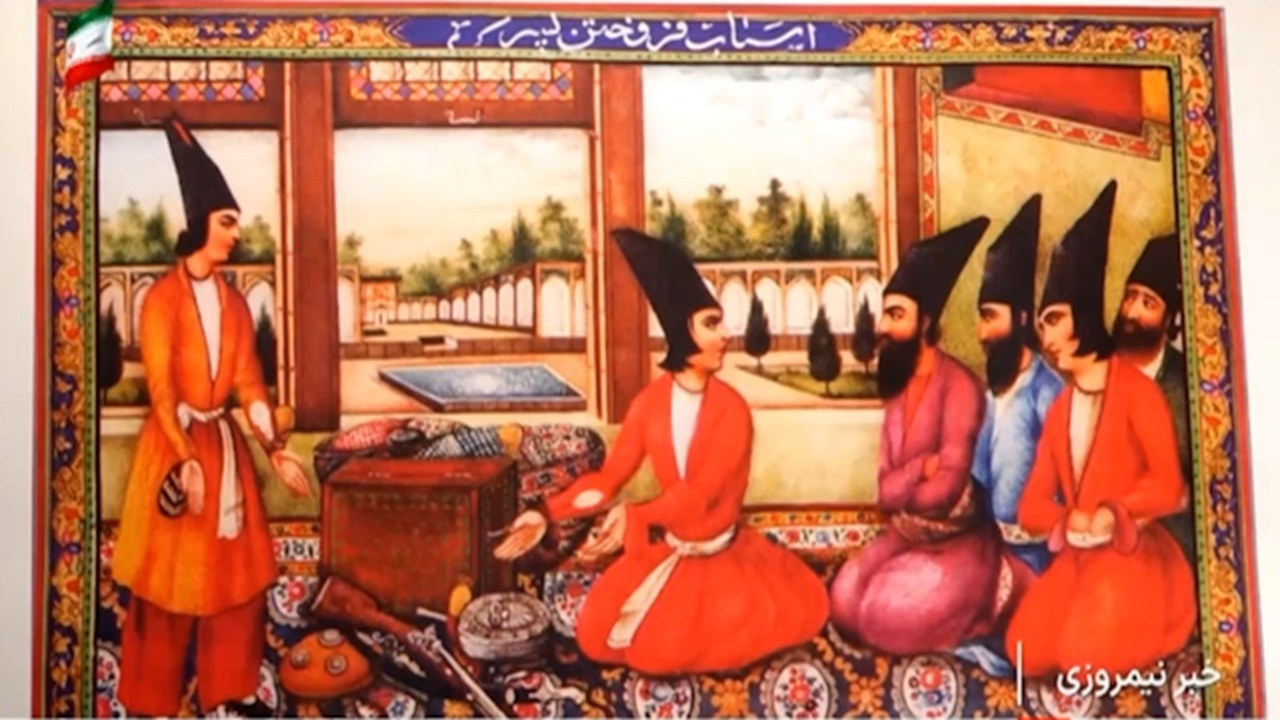 نمایشگاه «نگاره‌های هزار و یک شب» در کانون پرورش فکری + فیلم