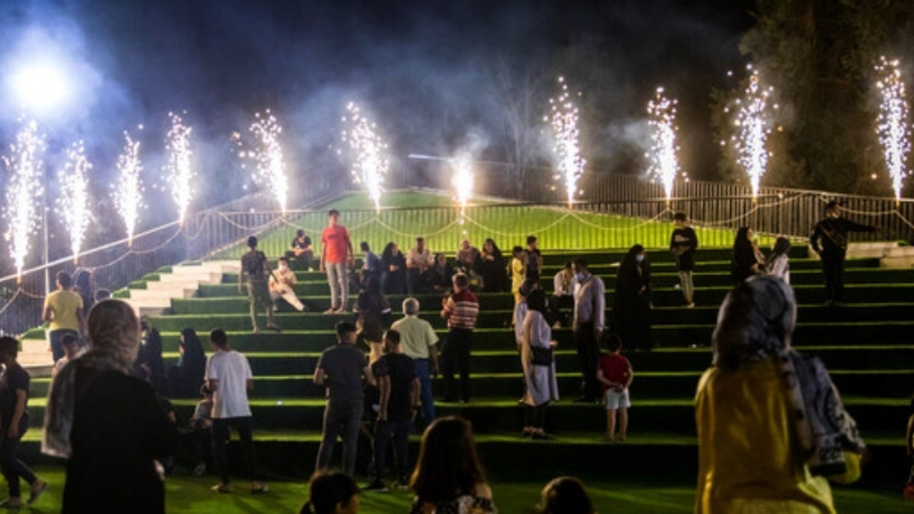 باغراه حضرت زهرا(س) میزبان شهروندان در جشن رنگها و ریشهها