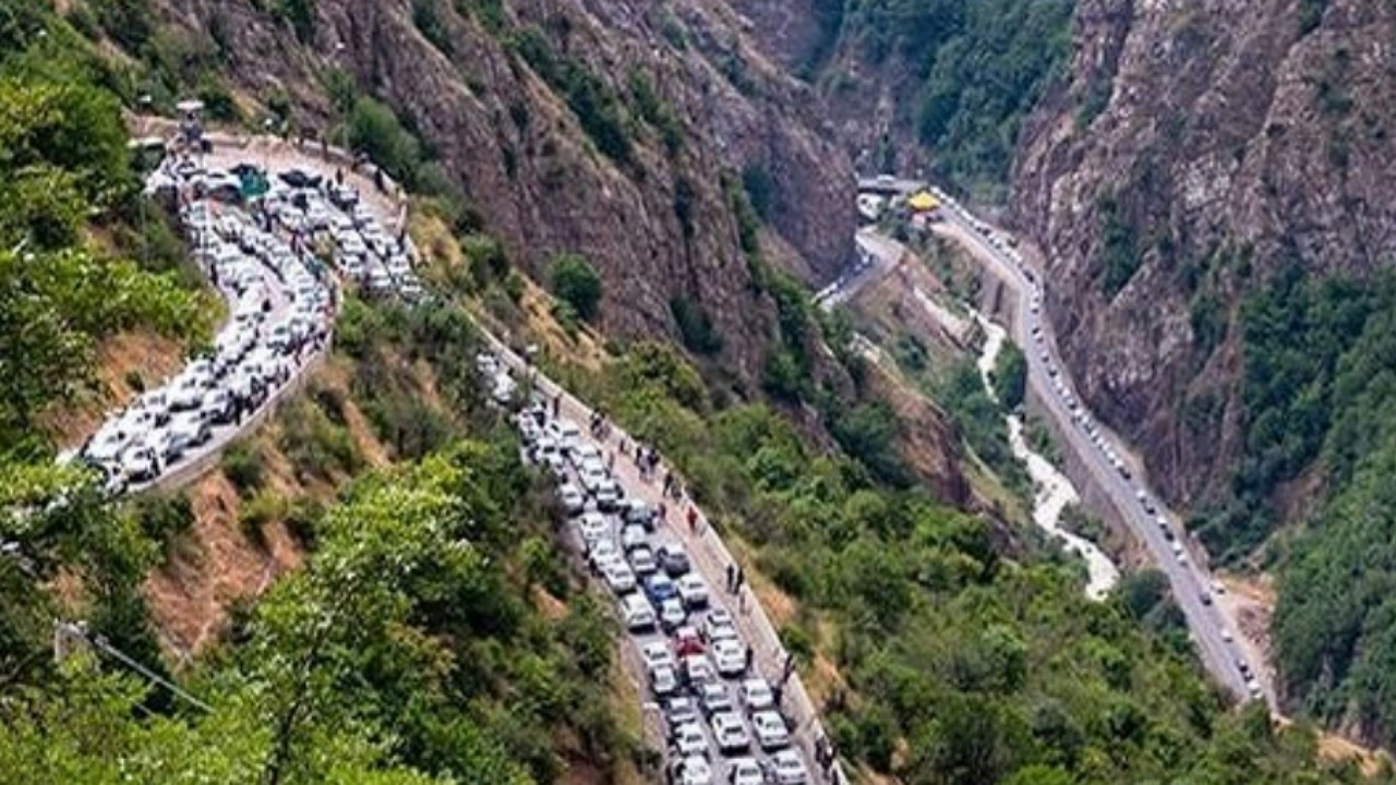 یک‌طرفه شدن چالوس برای تخلیه بار ترافیکی از ساعت ۱۳ امروز