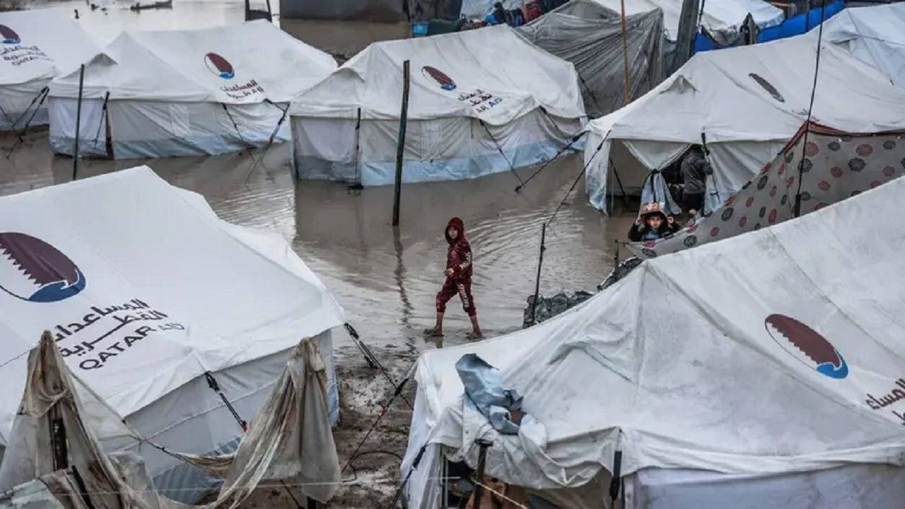 هشدار سازمان ملل درباره خطر سیلاب برای صد‌ها هزار آواره غزه