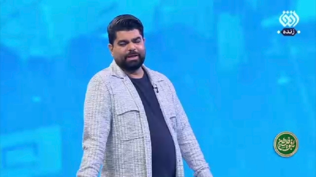 شکستن بغص مجری تلویزیون پس از مشاهده تصاویر شهدای کودک در غزه + فیلم