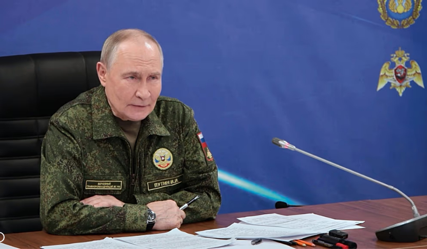 پوتین: اگر اوکراین مذاکرات صلح را رد کند، «با زور» به اهداف جنگی خود میرسیم