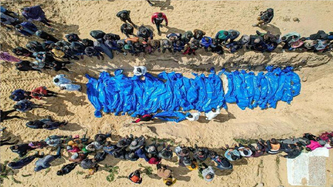 آغاز عملیات بازیابی پیکر شهدای مدفون در آوارهای غزه