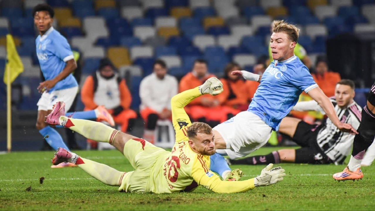 ناپولی ۲ - ۱ یوونتوس/ اسپالتی تسلیم کابوس راسموس+ فیلم