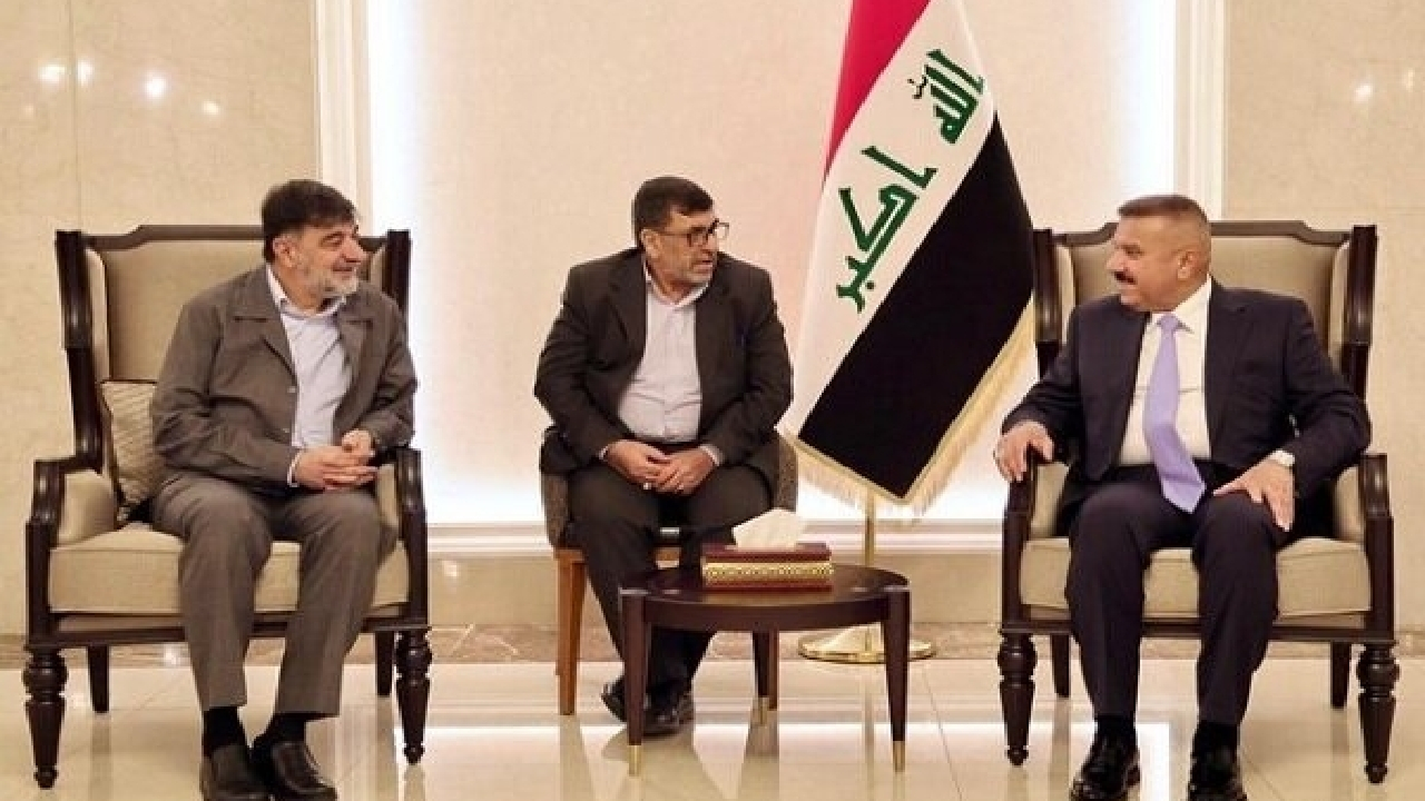 دیدار فرمانده کل انتظامی ایران با وزیر کشور عراق در بغداد