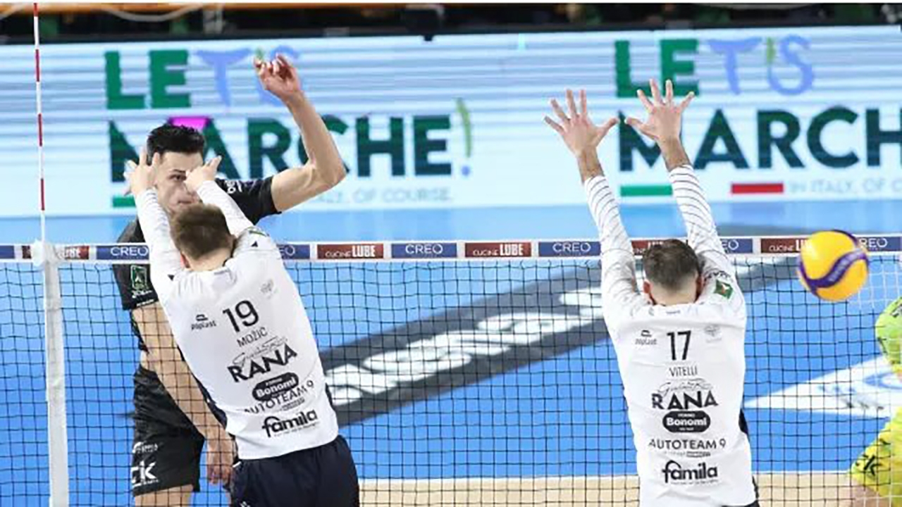 صدرنشینی یاران «پوریا» در لیگ والیبال ایتالیا/ نیکولوف ۱۰۰ امتیازی شد