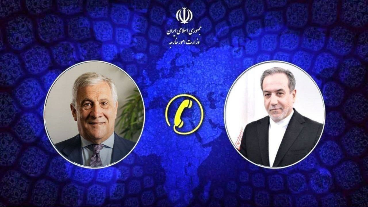 وزیر امور خارجه ایتالیا در جریان نتیجه گفتوگوهای ایران و آمریکا قرار گرفت