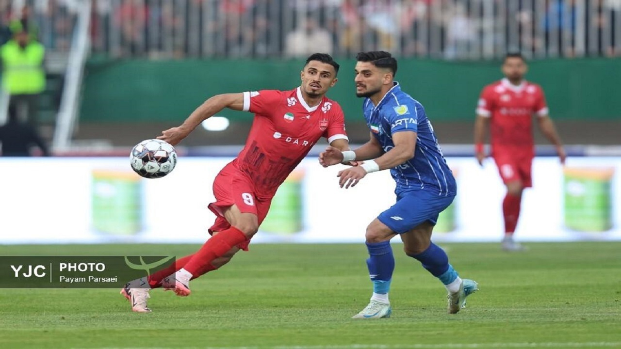 استقلال ۱ - ۱ پرسپولیس/ گزارش زنده بازی