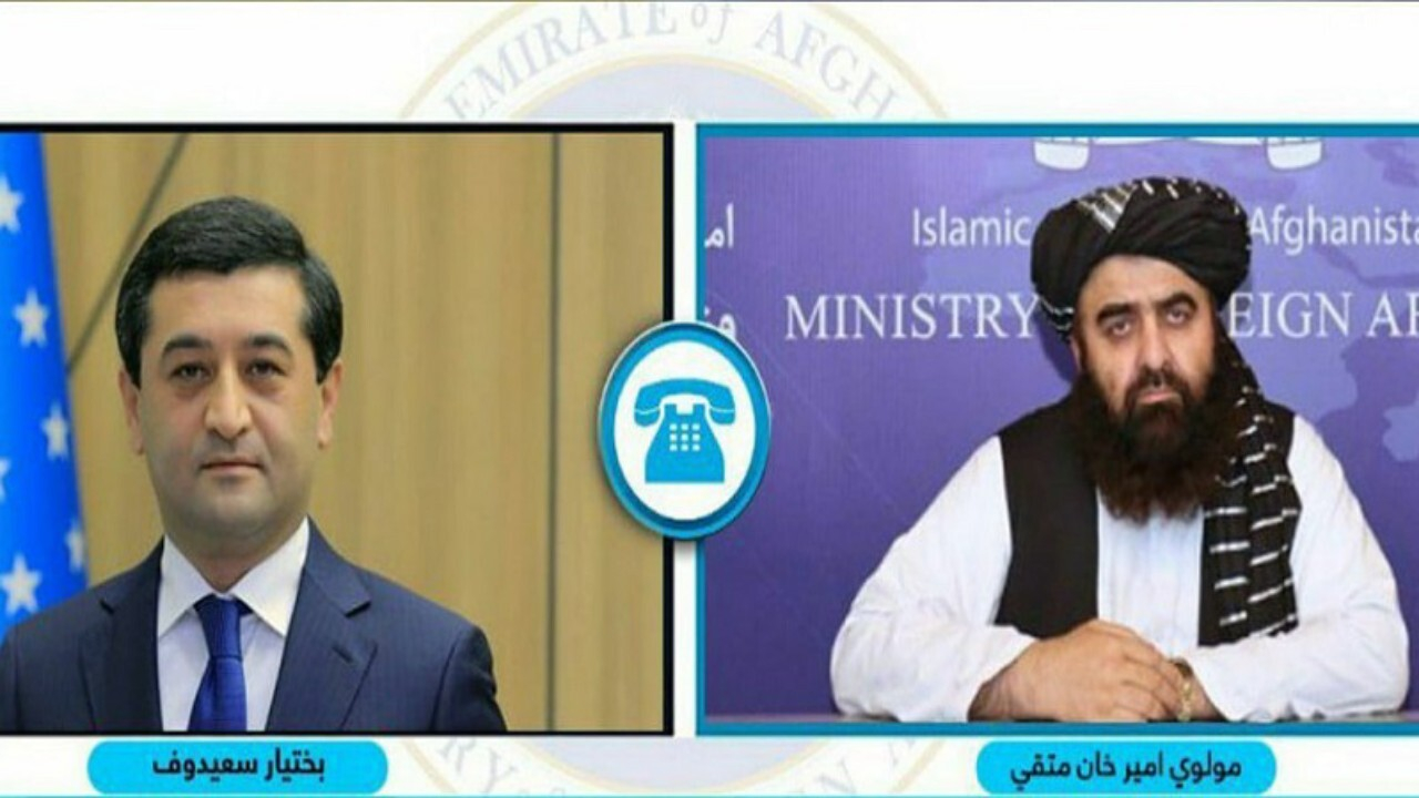 طالبان در تماس با وزیر خارجه ازبکستان بر اولویت دیپلماسی منطقهای تأکید کرد