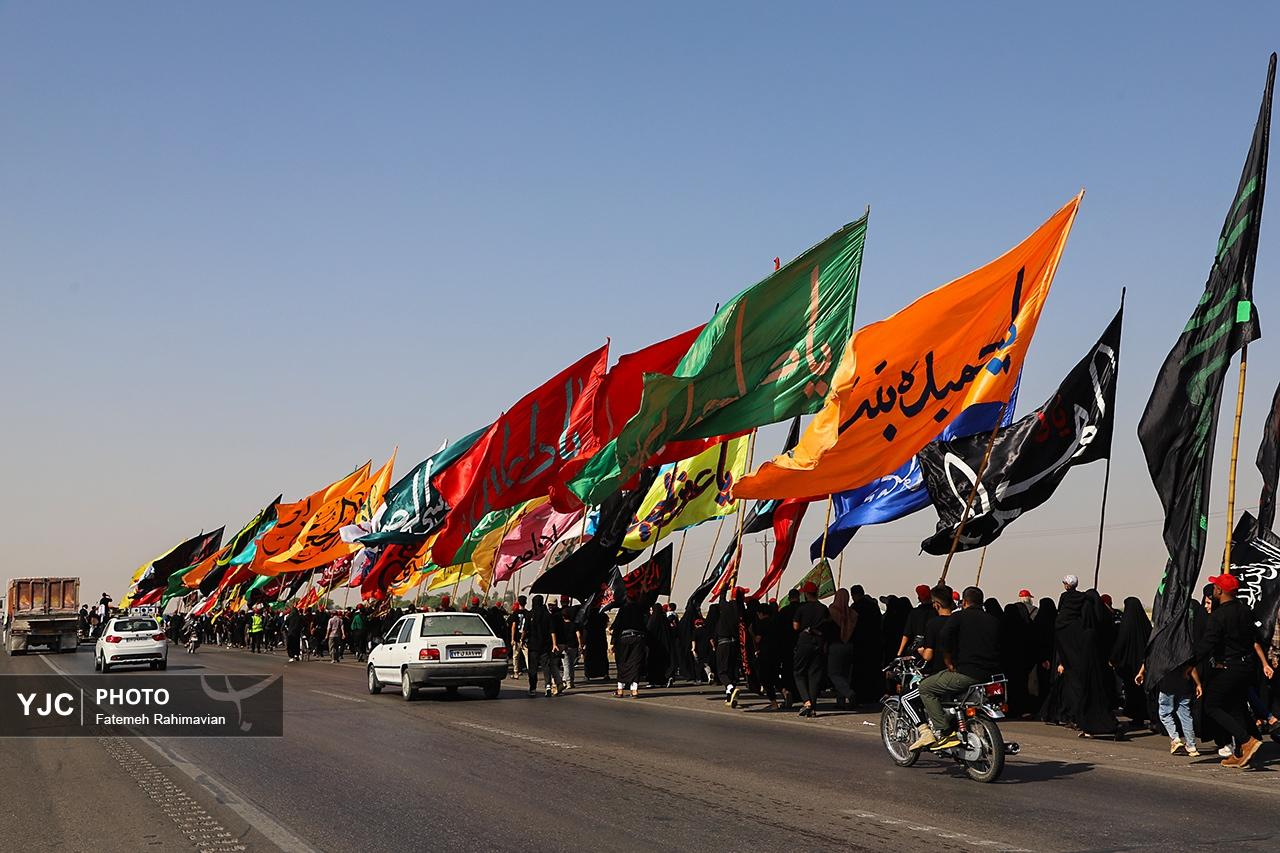 کاروان پیادهروی اربعین عشاق الحسین رامشیر