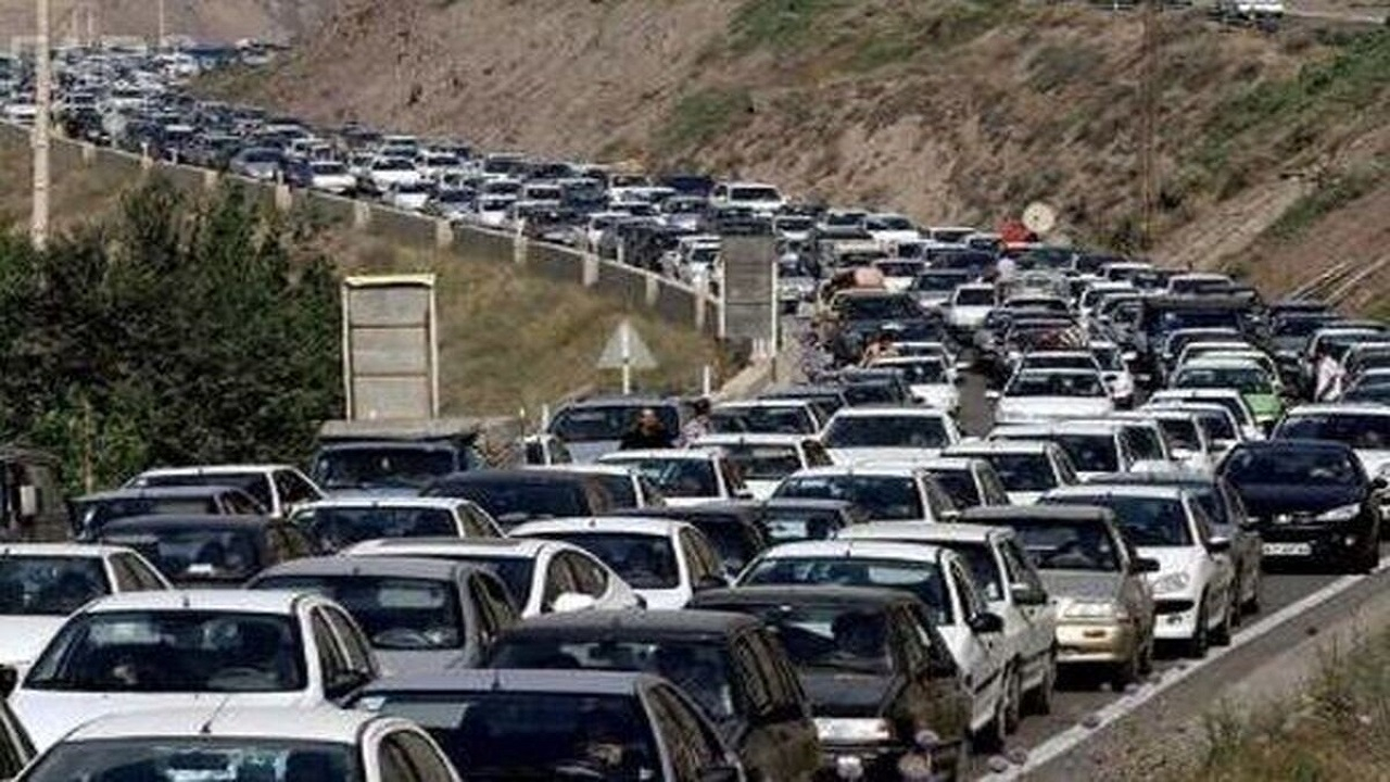 ترافیک سنگین در محورهای شمالی کشور