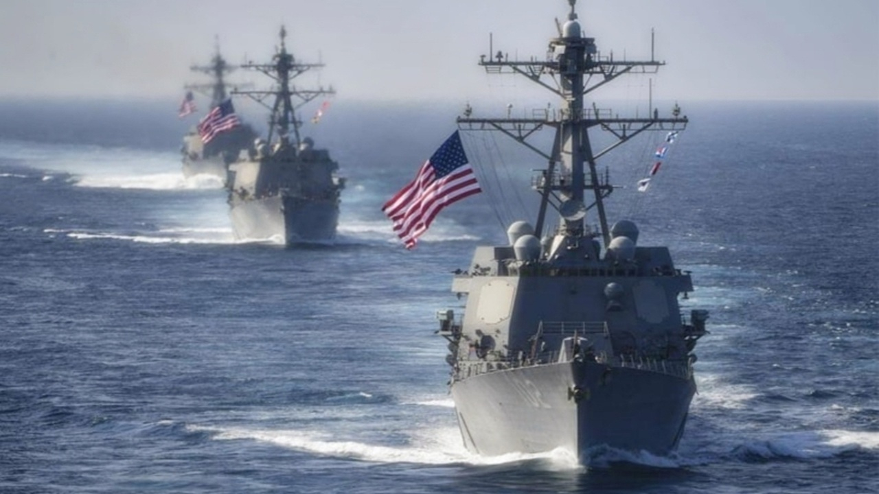 ادامه لشکرکشی آمریکا علیه ونزوئلا + فیلم