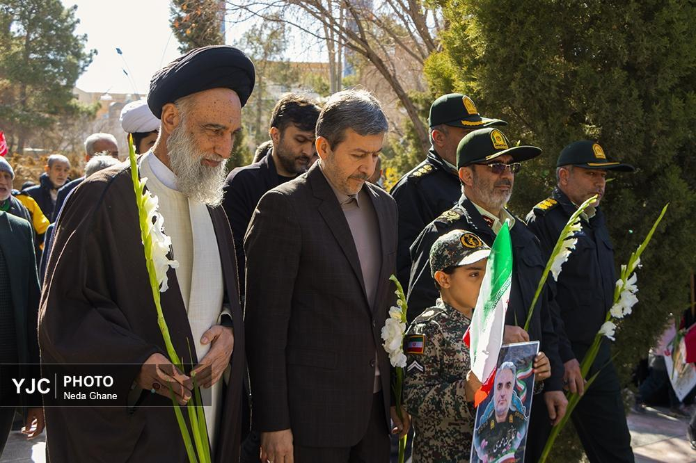 مراسم سالروز ۱۲ بهمن و ورود امام خمینی (ره) به میهن در اصفهان