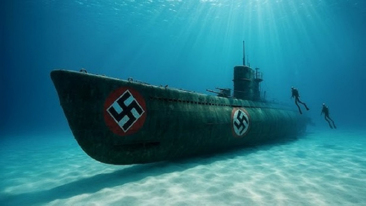 زیردریایی گمشده نازیها در اعماق اقیانوس پیدا شد