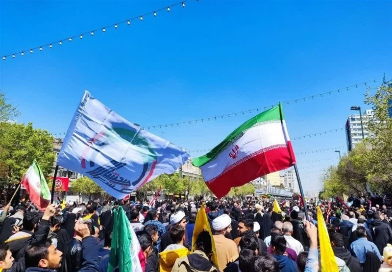 فریاد مرگ بر اسرائیل در ایلام طنینانداز شد