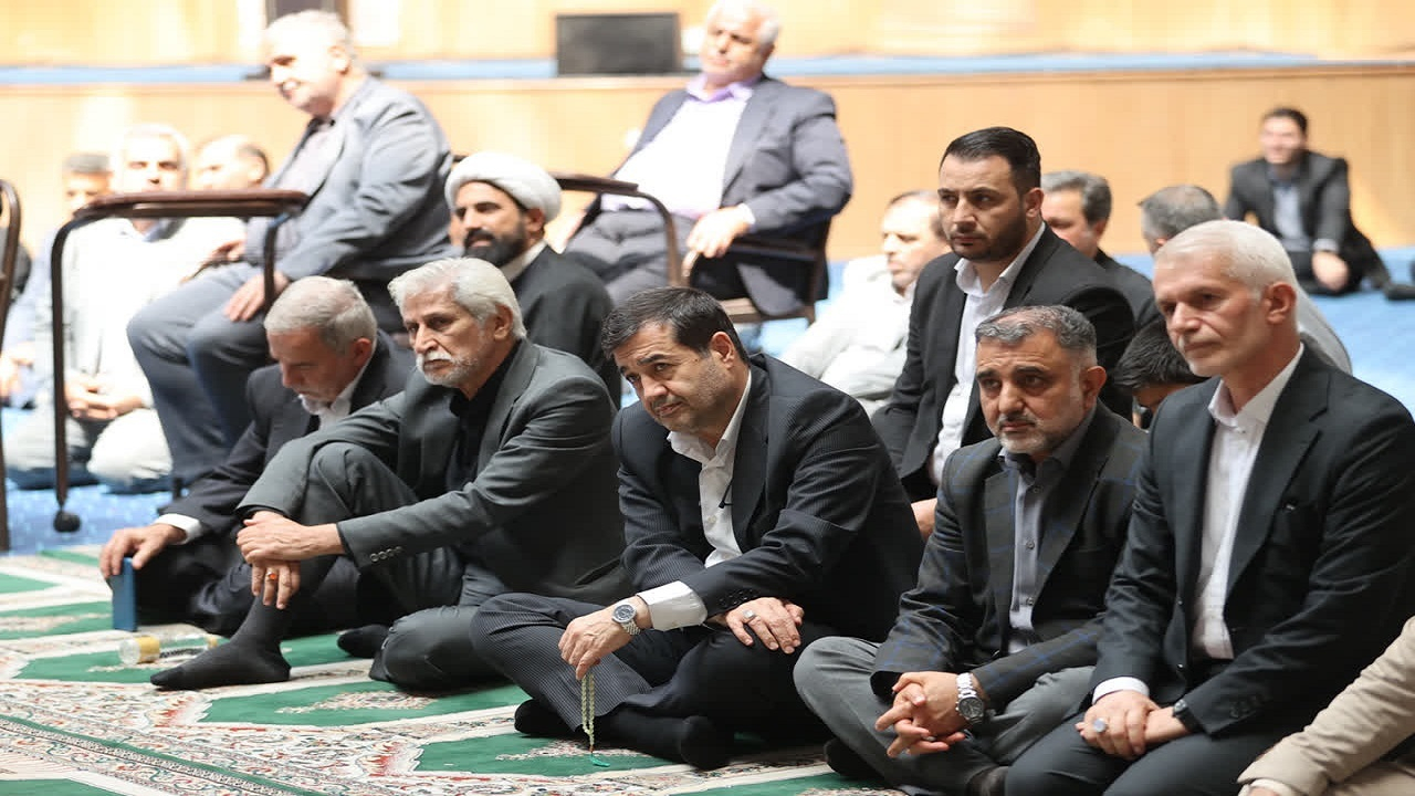 برگزاری مراسم عزاداری شهادت حضرت زهرا (س) و بزرگداشت مرحوم سعادتمند