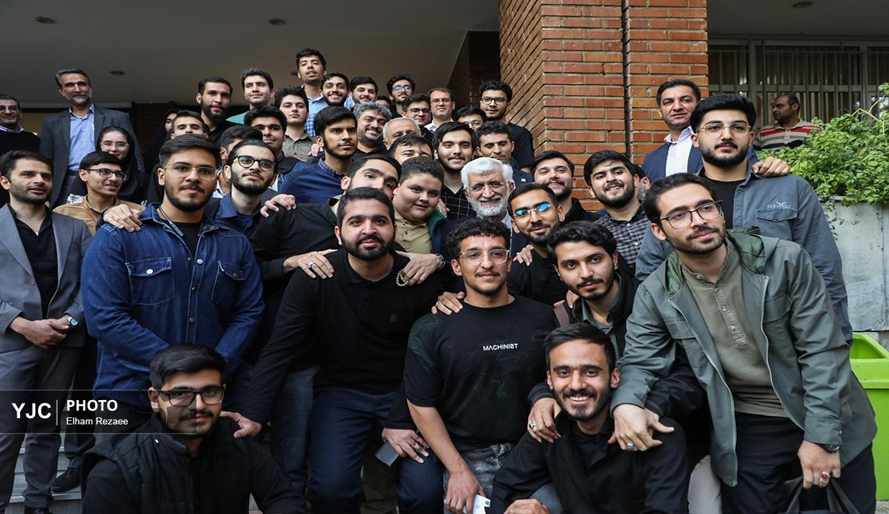 دیدار سعید جلیلی با دانشجویان دانشگاه علامه طباطبائی