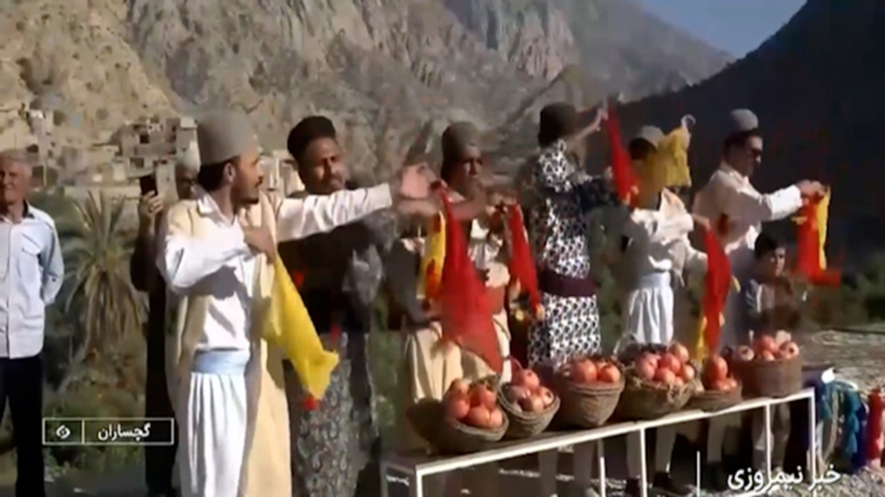برگزاری جشنواره انار در روستای گردشگری مارین + فیلم