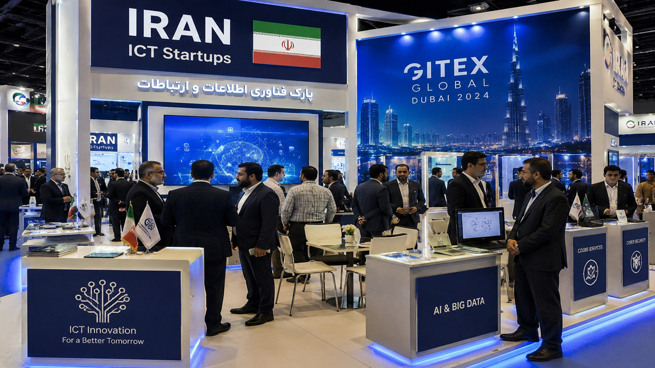 ۸۰ شرکت دانش‌بنیان با حمایت پارک فاوا در جیتکس دبی حضور یافتند