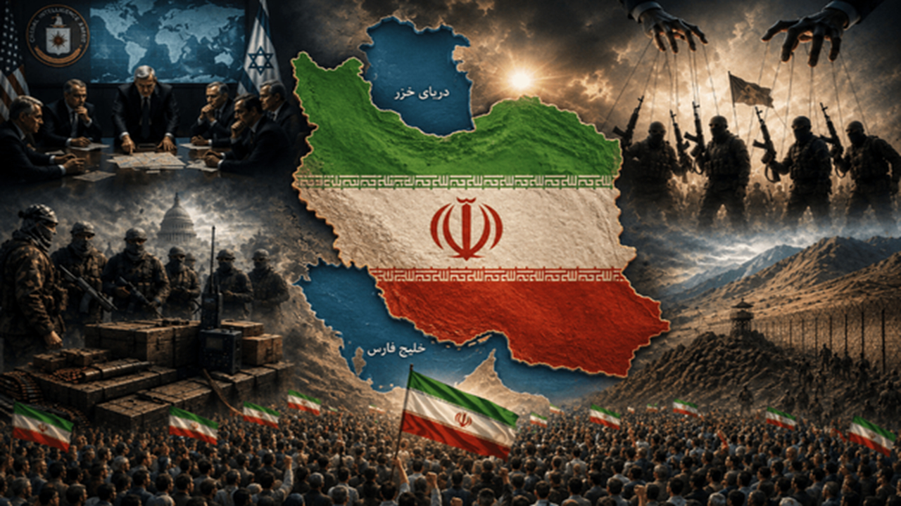 طراحی دشمن برای تجزیه ایران و نقش گروهکهای تجزیهطلب