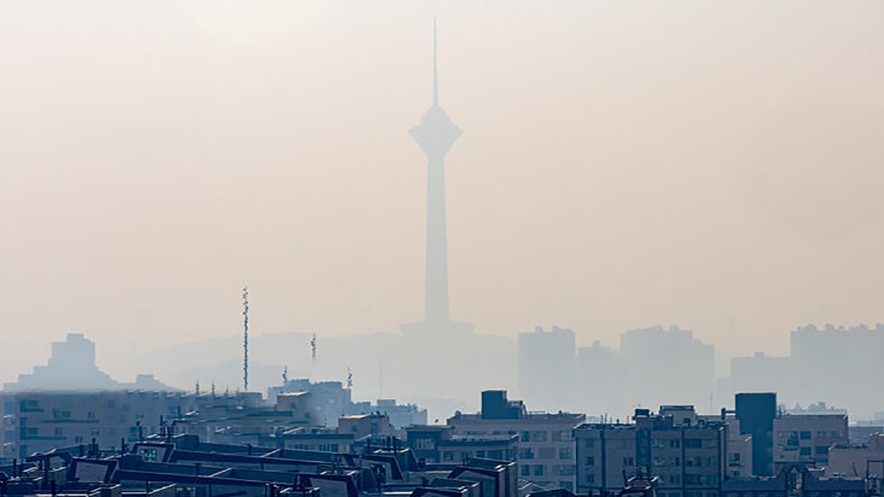 هوای تهران در وضعیت قرمز است
