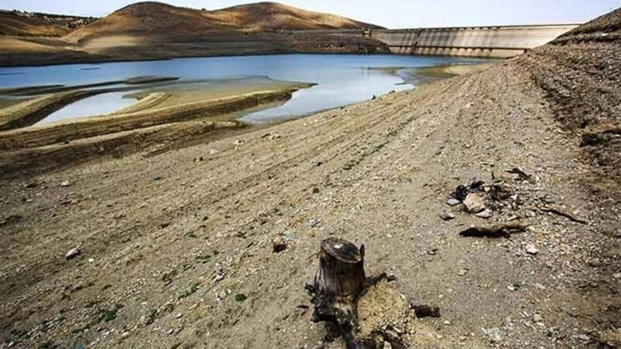 ۱۶ سد مهم کمتر از ۱۰ درصد آب دارند + فیلم