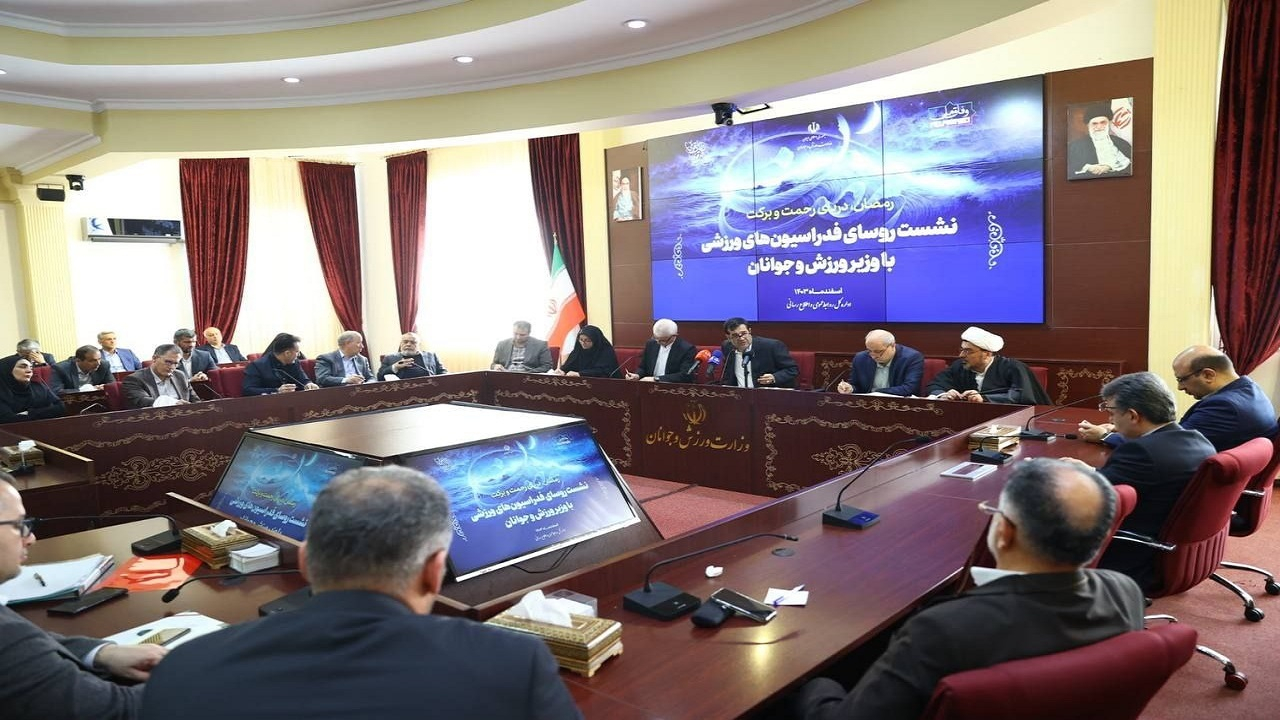 برگزاری نشست دنیامالی با روسای فدراسیونها/ دبیر از کوره در رفت + فیلم
