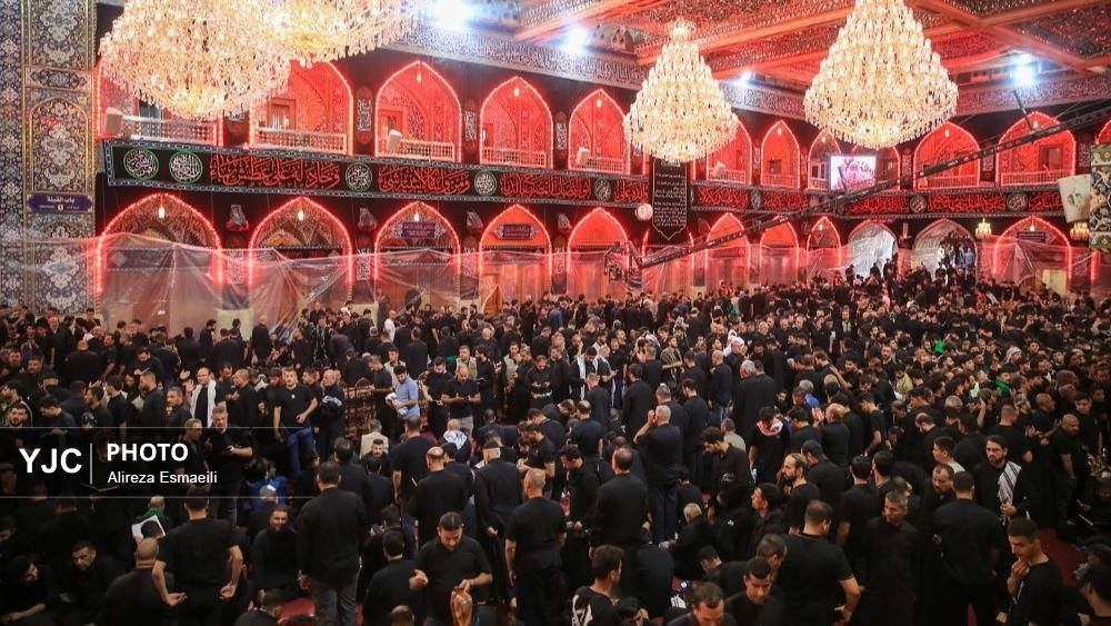 حال و هوای شب عاشورا در کربلای معلی