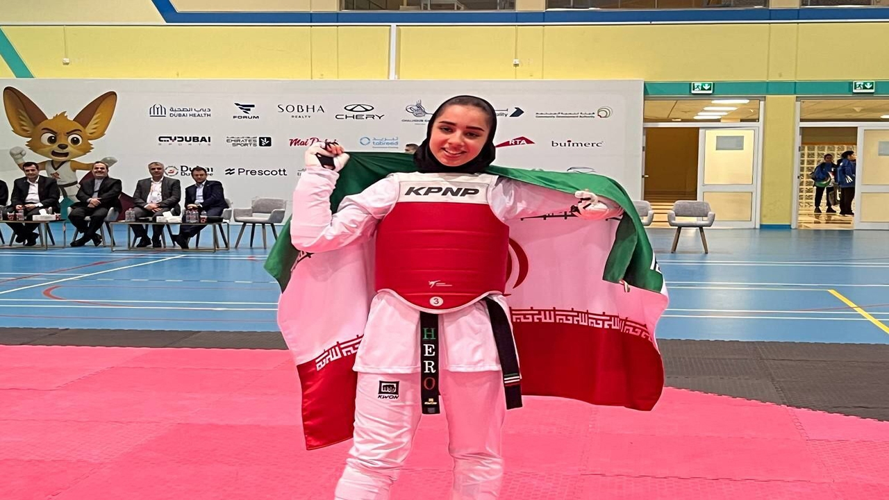 ۲ طلا و ۲ نقره برای پاراتکواندوکاران پسر و دختر ایران