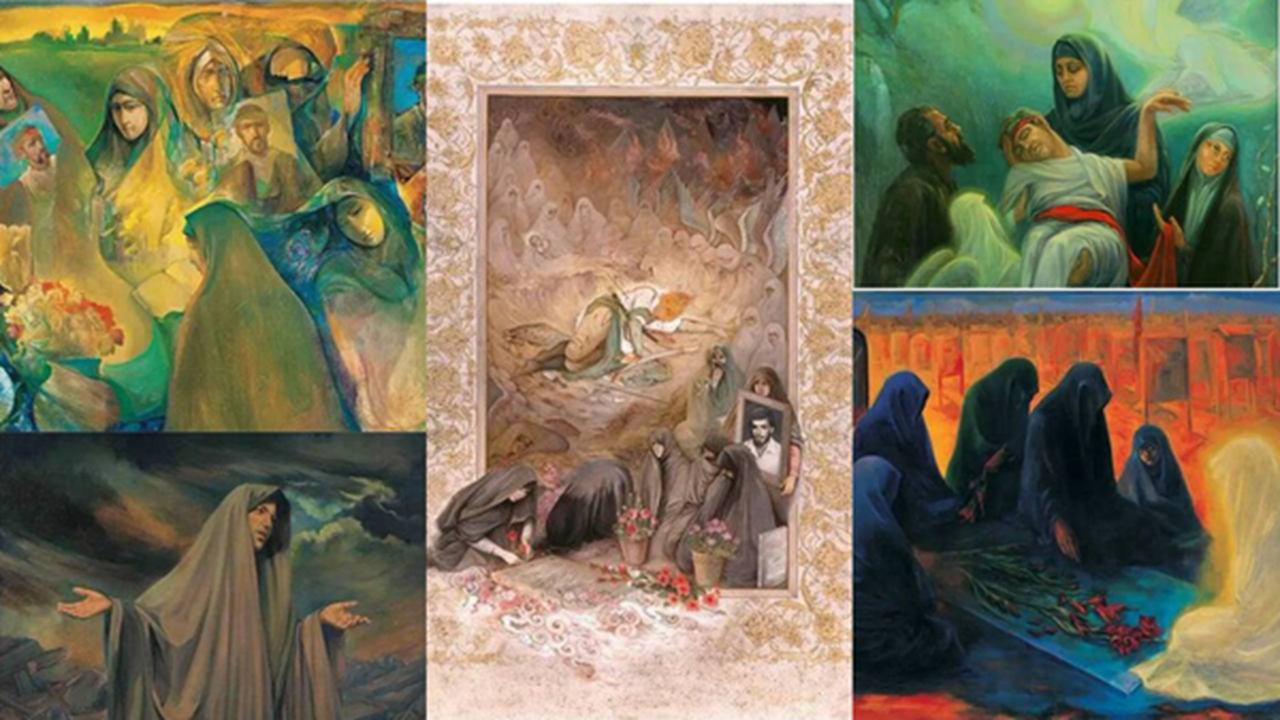 میراث «امالبنین» در گالریهای شهر؛ مادرانی که ستون جامعه شدند