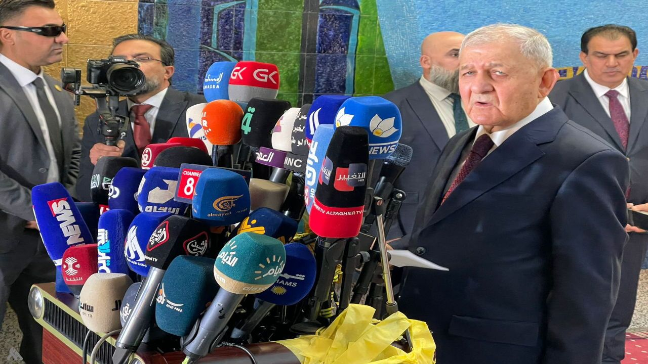 قدردانی رشید از نیرو‌های امنیتی و کمیسیون انتخابات عراق