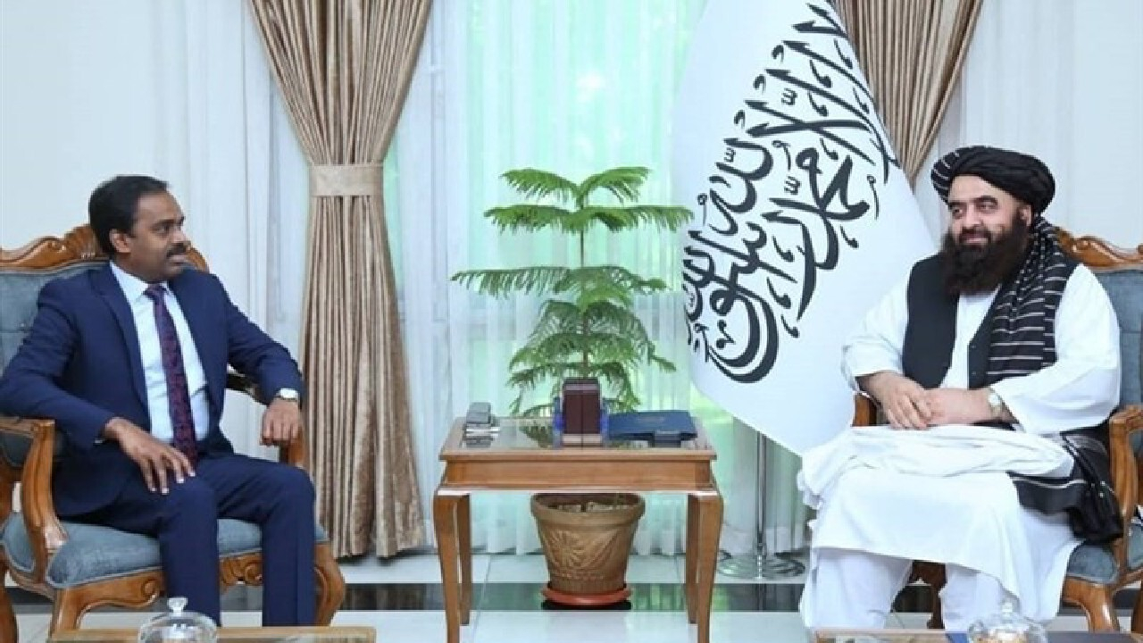 دیدار مقامات طالبان و هند در کابل