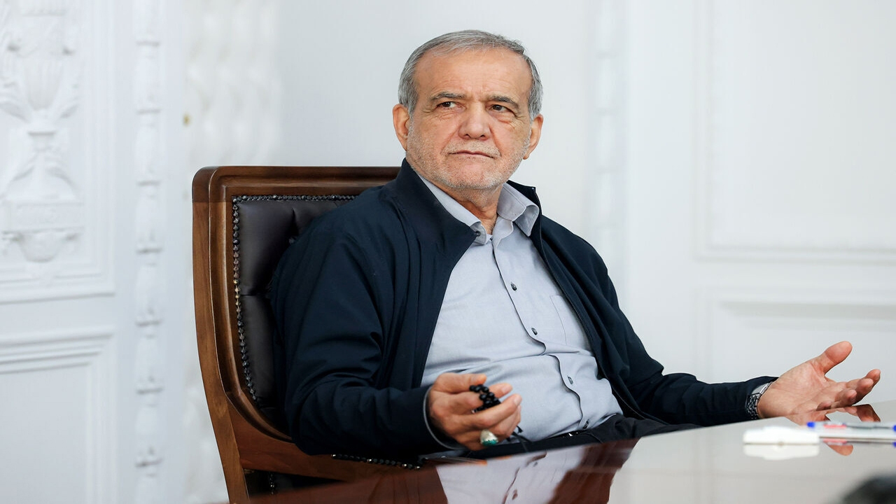 پزشکیان وارد قزوین شد