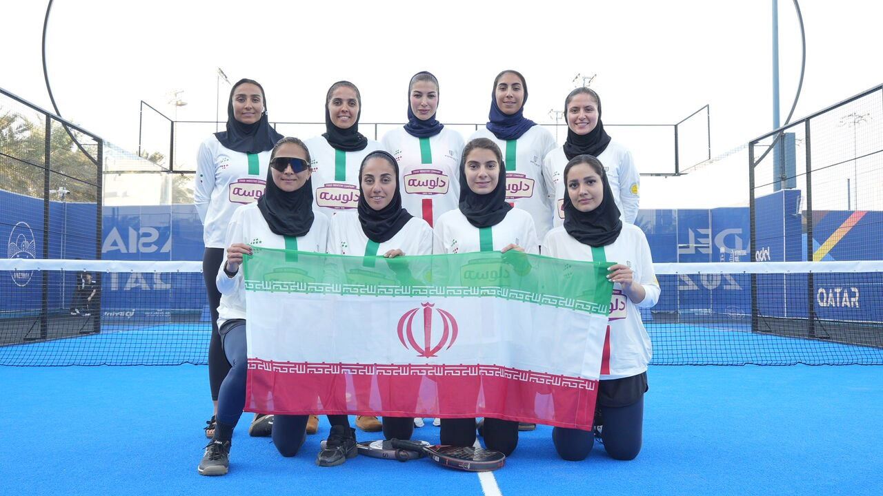صعود تیمهای ملی پدل ایران به نیمهنهایی قهرمانی آسیا